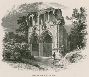Abbazia di Dryburgh, Tomba di Sir Walter Scott da Alexander Francis Lydon