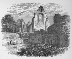 Dal Chiostro, Abbazia di Dryburgh, c1880, 1897 da Alexander Francis Lydon