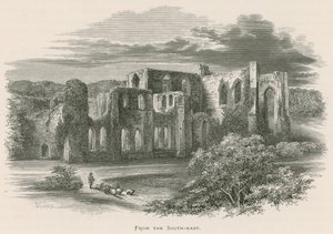 Abbazia di Furness, da sud-est da Alexander Francis Lydon