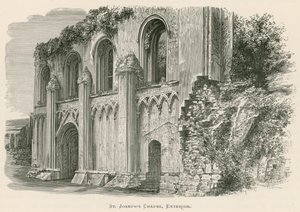Abbazia di Glastonbury, Cappella di San Giuseppe, Esterno