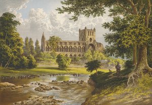 Abbazia di Jedburgh, 1882, 1897 da Alexander Francis Lydon