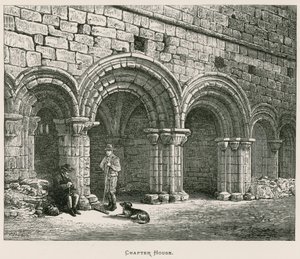 Abbazia di Kirkstall, Sala Capitolare da Alexander Francis Lydon