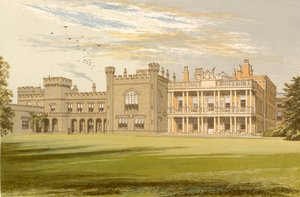 Knowsley Hall da Alexander Francis Lydon