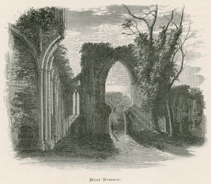Abbazia di Netley, Finestra Ovest da Alexander Francis Lydon
