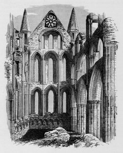 Transetto nord, Abbazia di Whitby, c1880, 1897