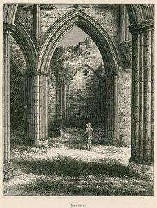 Abbazia di Rievaulx, sagrestia da Alexander Francis Lydon