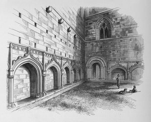 I chiostri, Abbazia di Melrose, c1880, 1897