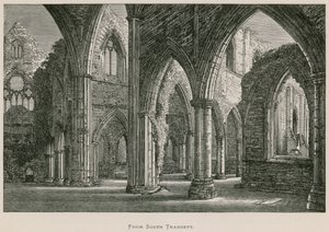Abbazia di Tintern, dal transetto sud da Alexander Francis Lydon