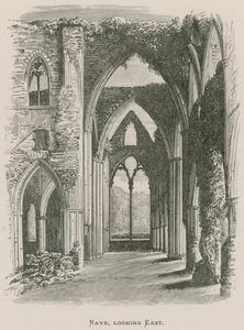 Abbazia di Tintern, Navata, vista verso est da Alexander Francis Lydon
