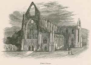 Abbazia di Tintern, facciata ovest da Alexander Francis Lydon