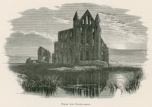 Abbazia di Whitby, dal sud-est da Alexander Francis Lydon