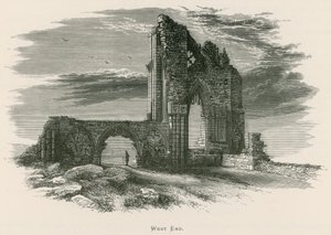 Abbazia di Whitby, lato ovest