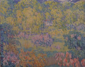 Paesaggio da Alexander Fyodorovich Gaush