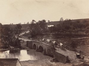 Ponte di Antietam, sulla strada di Sharpsburgh e Boonsboro da Alexander Gardner