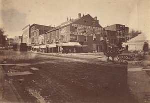 Galleria di Gardner, 7th e D Streets, Washington, D.C., 1864 da Alexander Gardner
