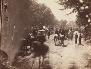 [Revisione del Grand Army, Pennsylvania Avenue, Washington] da Alexander Gardner