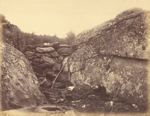 Casa di un cecchino ribelle, Gettysburg