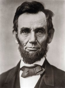 Ritratto di Abraham Lincoln (1809-1865), 16° Presidente degli Stati Uniti d