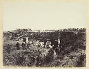Il Pulpito, Fort Fisher, N.C., gennaio 1865 da Alexander Gardner