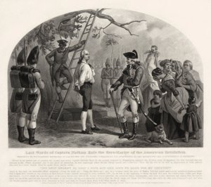 Ultime parole del Capitano Nathan Hale da Alexander Hay Ritchie