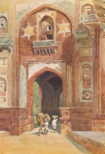Forte di Agra - Dentro la Porta di Delhi, c1880 1905