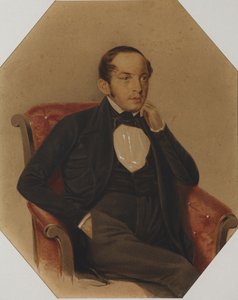 Vasily Petrovich Zubkov 1799-1862, 1846 da Alexander Ivanovich Klünder