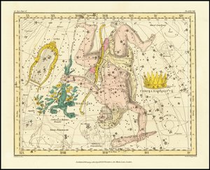 1822 - Alexander Jamieson - Corona Boreale, Ercole e Cerbero e Lyra da Alexander Jamieson