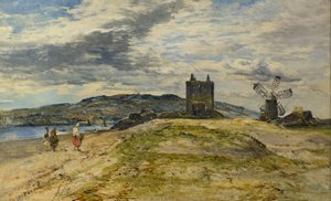 Castello di Broughty, c.1860