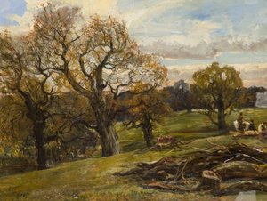 Foresta di Cadzow, c.1860