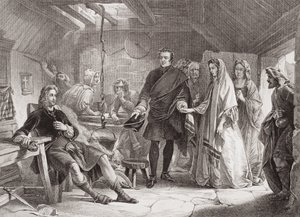Il primo incontro tra il Principe Carlo e Flora Macdonald sull