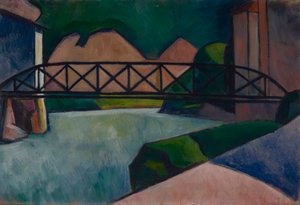 Ponte di ferro da Alexander Kanoldt