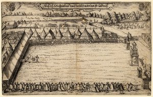 Gli arcieri della balestra a Monaco, 1599 da Alexander Mair