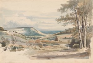 Boxhill da West Humble Lane da Alexander Monro