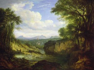 Vista lontana di Edimburgo da Alexander Nasmyth