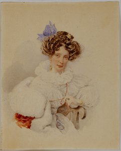 Ritratto di Yekaterina Pavlovna Bakunina 1795-1869, prima del 1832
