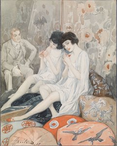 Signora nel suo boudoir