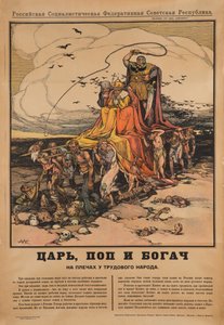 Lo zar, il prete e il ricco, 1919
