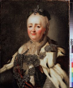 Ritratto di Caterina II (1729-1796), imperatrice di Russia da Alexander Roslin