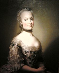 Ritratto di Katarzyna Mniszech, nata Zamoyska da Alexander Roslin
