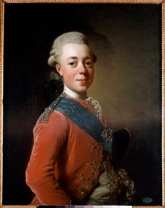 Ritratto di Paolo I, Imperatore di Russia da Alexander Roslin