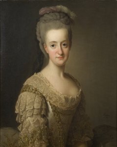 Sofia Albertina, principessa di Svezia da Alexander Roslin