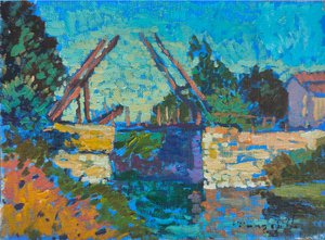 Il vivace ponte sul canale da Alexander Shandor