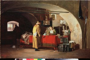 Un ufficio amministrativo nel principato di Mosca da Alexander Stepanovich Yanov