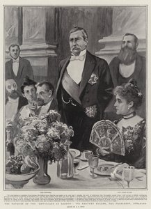 Il Banchetto dei Devoniani a Londra, Sir Redvers Buller, il Presidente, parla