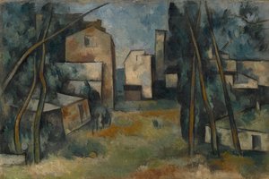Periferia di una città, 1919 da Alexander Vasilyevich Shevchenko