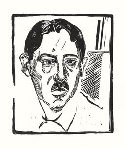Autoritratto, 1919 da Alexander Vasilyevich Shevchenko