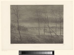 Paesaggio notturno da Alexander Ver Huell (signed by artist)