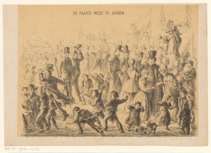Persone al Pascolo di Pasqua ad Arnhem