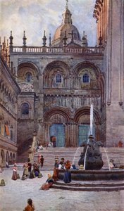 Cattedrale di Santiago di Compostela, Porta Sud da Alexander Wallace Rimington
