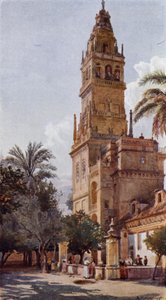 Il Cortile degli Aranci, Moschea di Cordova da Alexander Wallace Rimington